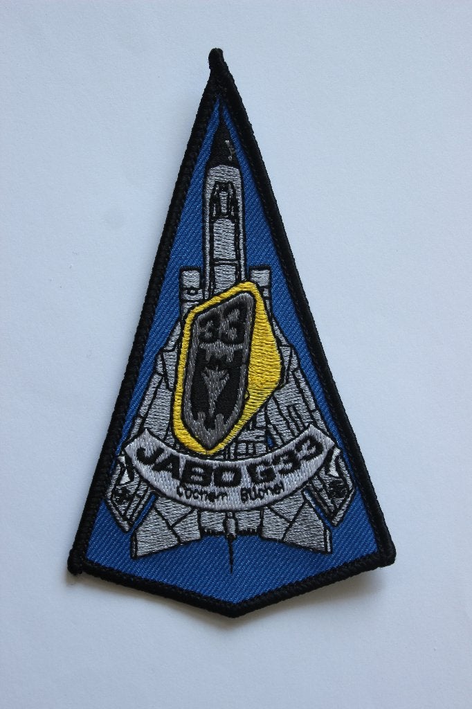 patch jabo  33  buchel  ab   luftwaffe, Verzamelen, Verzenden, Zo goed als nieuw, Patch, Badge of Embleem