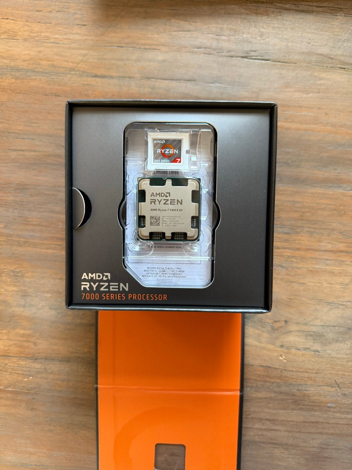 AMD Ryzen 7 7800X3D Processor, Computers en Software, Ophalen, Nieuw, 8-core, 4 Ghz of meer