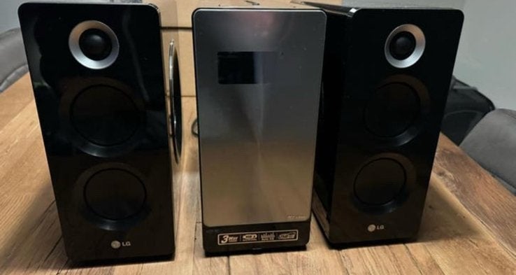 LG FA166 Micro Hi-Fi Systeem 160W, Gebruikt, Microset, Cd-speler, Ophalen