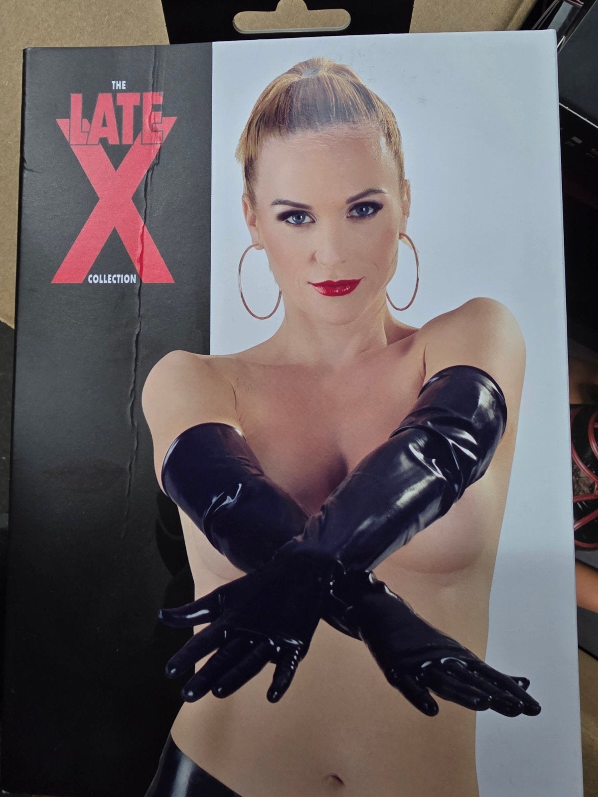 Latex handschoenen nieuw m, Kleding | Dames, Maat 38/40 (M), Overige typen, Zwart, Nieuw