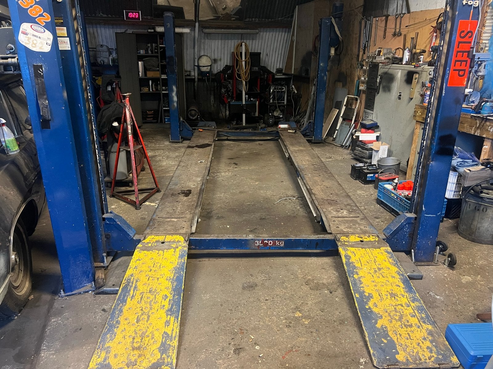 4 koloms brug 3,5 ton - Ideaal voor garage, Ophalen of Verzenden