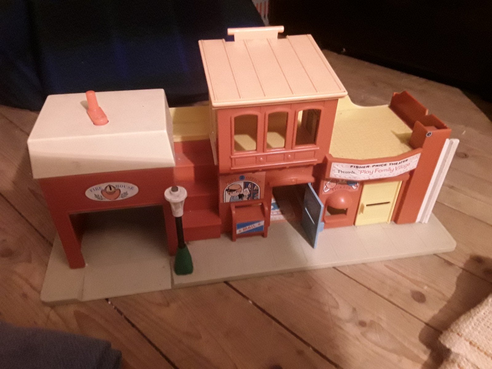 Retro Fisher-Price Garage Jaren '60 - Speelset, Kinderen en Baby's, Ophalen, Gebruikt, Speelset