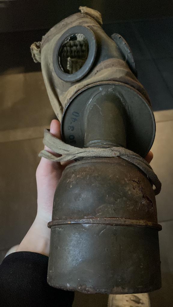 Frans gasmasker wo2, Ophalen of Verzenden, Overige gebieden