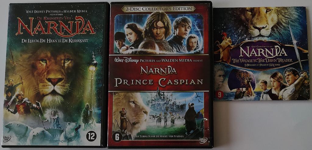 Dvd *** NARNIA *** Complete Trilogie Walt Disney, Vanaf 6 jaar, Ophalen of Verzenden, Zo goed als nieuw, Boxset