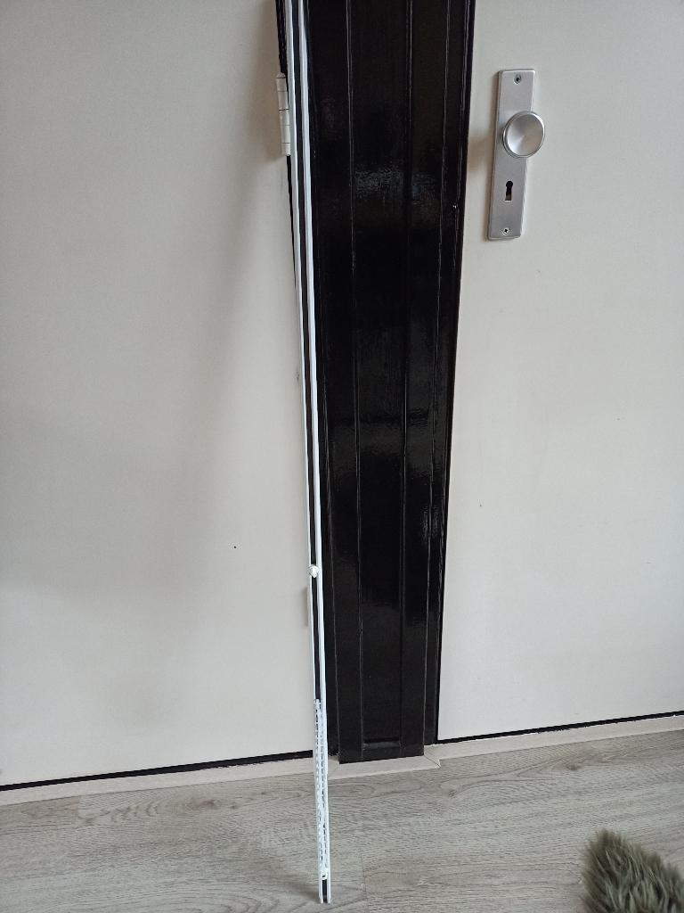 gordijn rails 120 cm, Ophalen, Zo goed als nieuw, 200 cm of meer, Wit