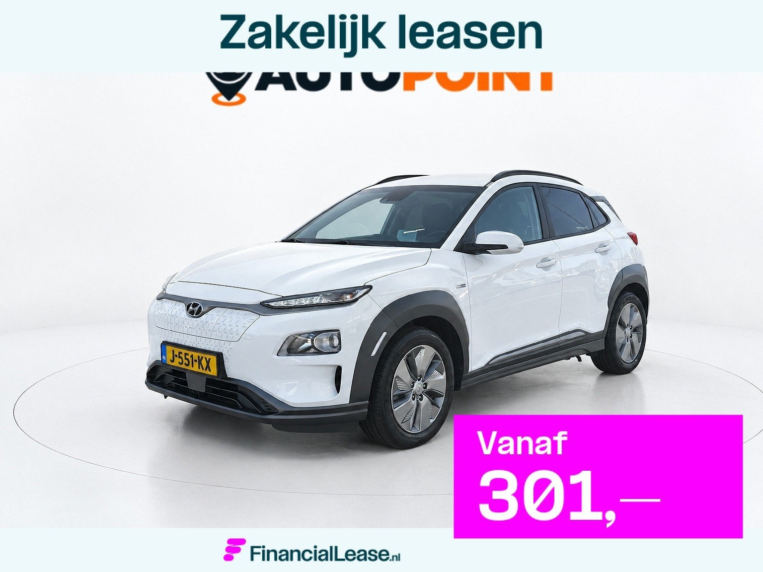 Hyundai Kona EV Fashion 64 kWh FASE3 SOH 100% |1E EIG|DEALER, Dealer onderhouden, Stof, Gebruikt, Zwart