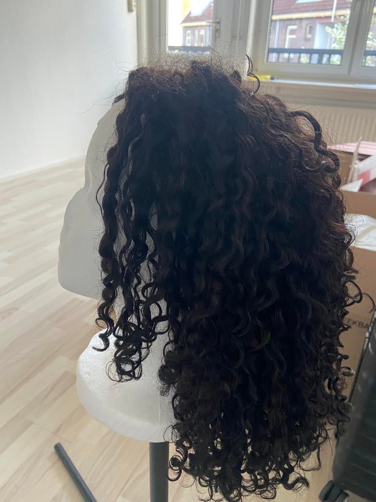 Iseehair half wig 16inches, Sieraden, Tassen en Uiterlijk, Uiterlijk | Haarverzorging, Ophalen of Verzenden, Zo goed als nieuw