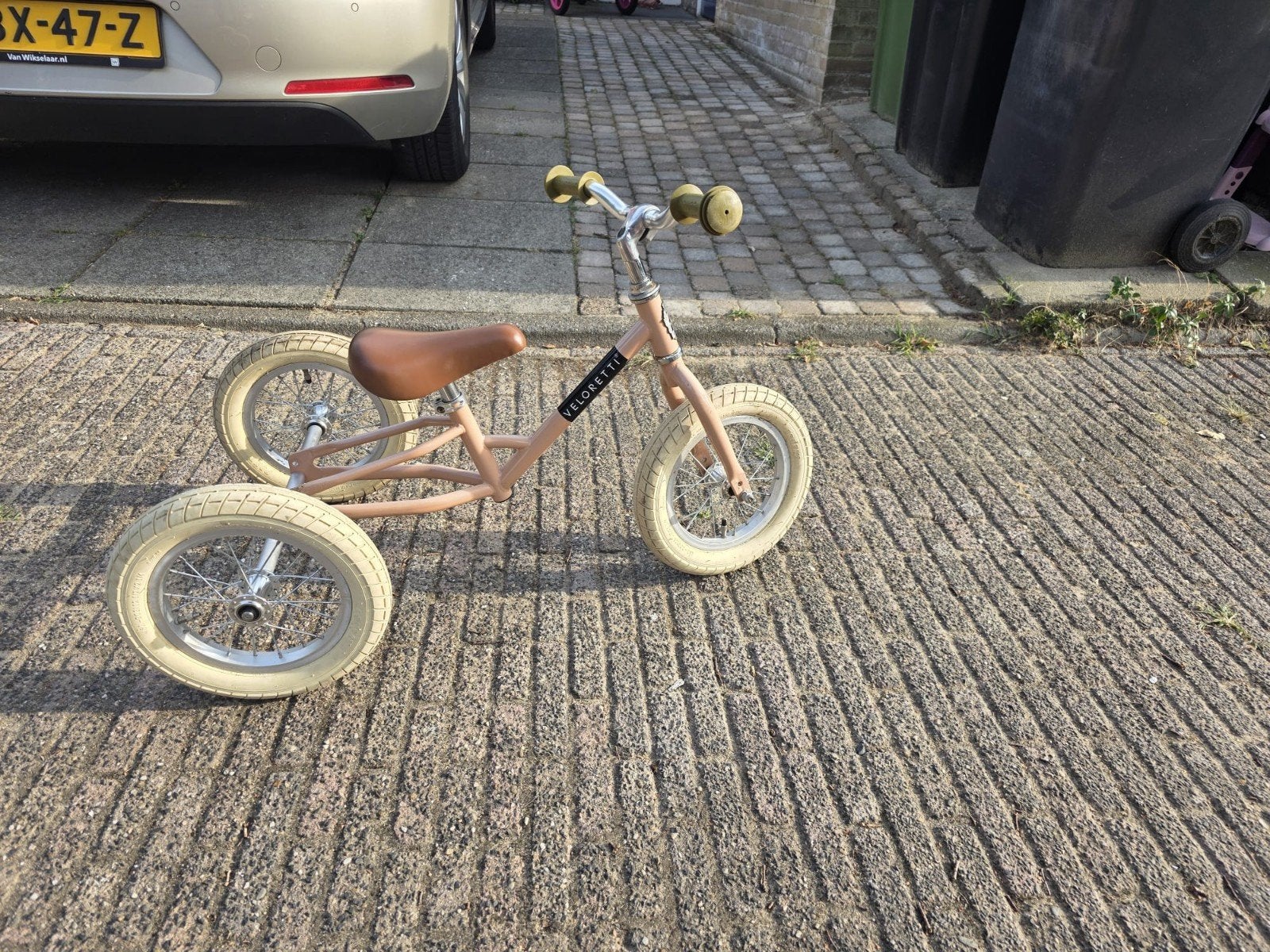 Veloretti loopfiets - om te bouwen naar tweewieler, Ophalen, Gebruikt