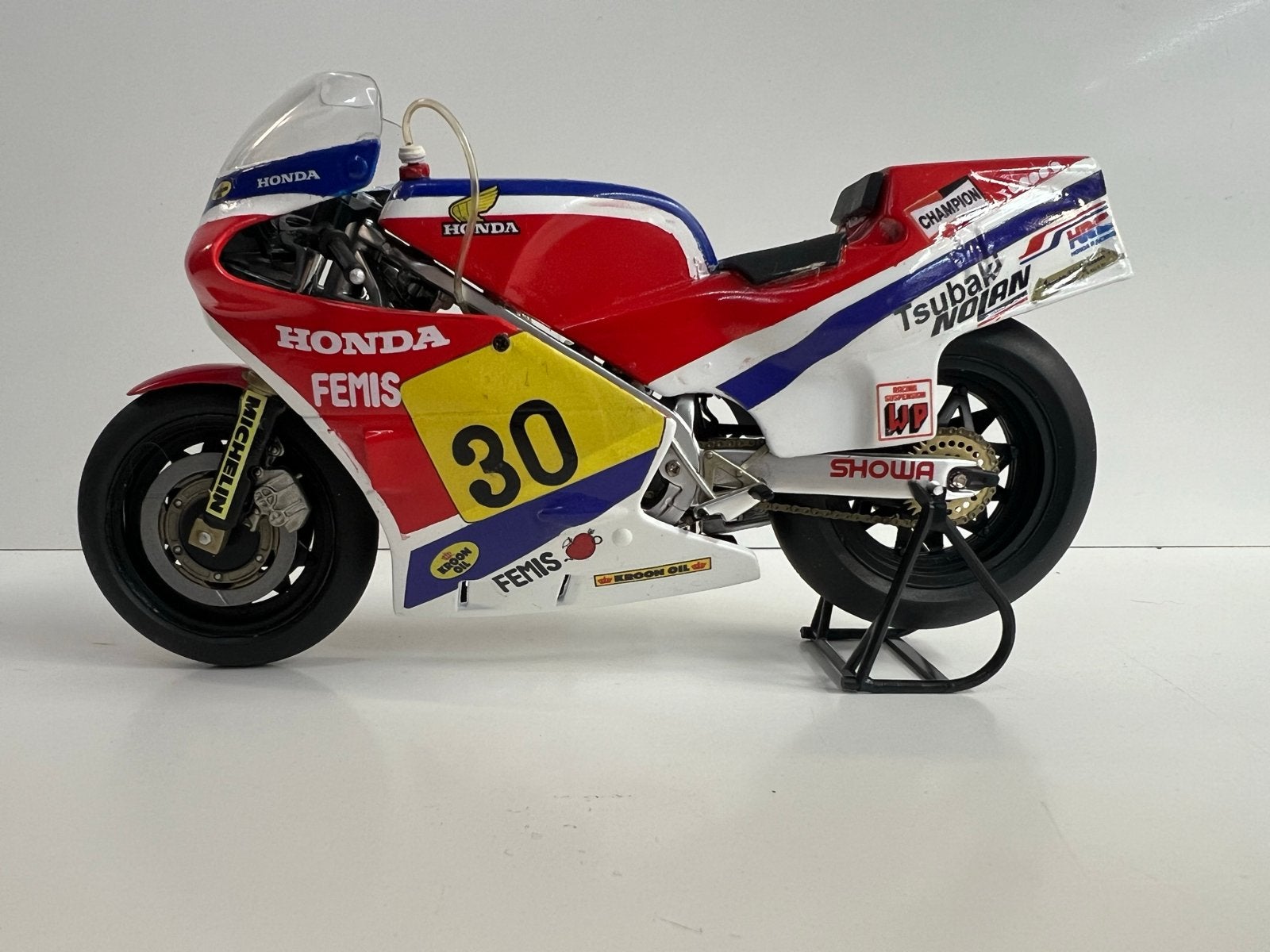 1/12 Jack Middelburg Honda 500cc TT Assen model, Ophalen of Verzenden, Gebruikt, Motor