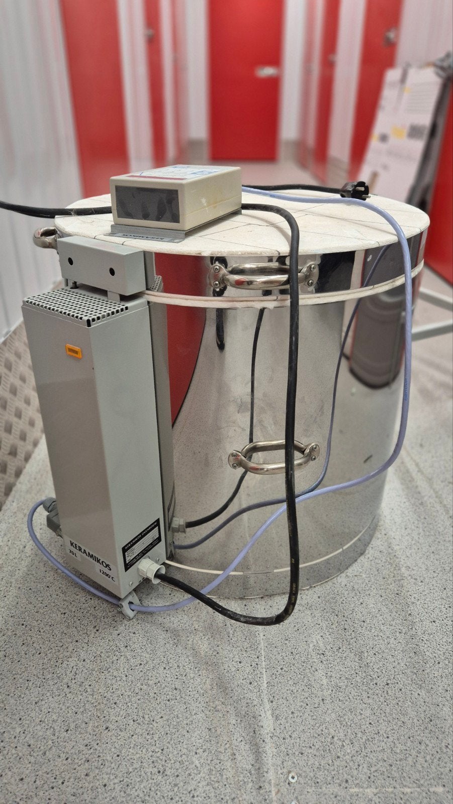 Nette Keramikos Keramiekoven 70L + Bentrup TC 405 (230V!), Ophalen, Zo goed als nieuw