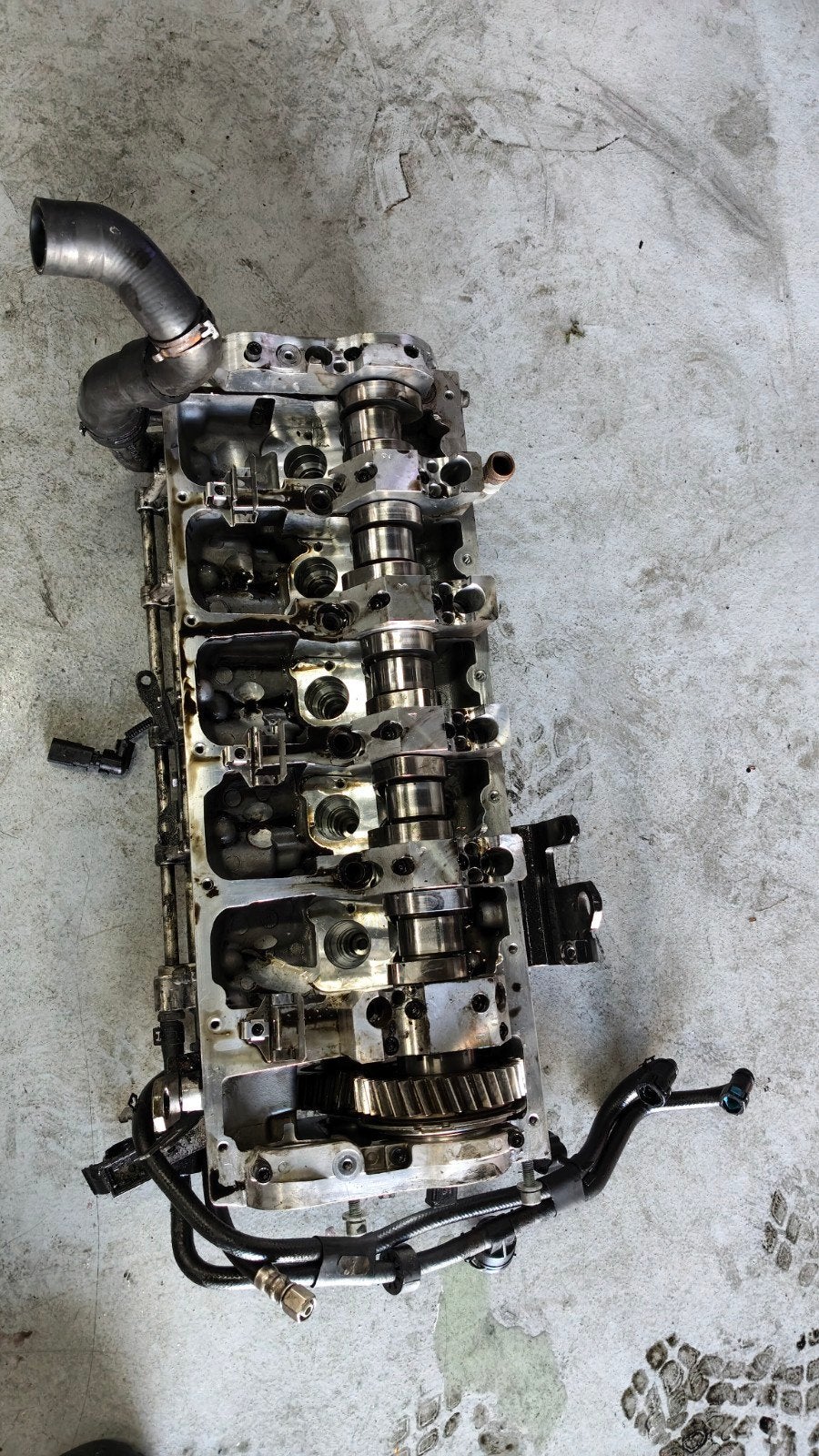 cilinderkop Vw T5 2.5 tdi axe 174pk, Ophalen of Verzenden, Gebruikt, Volkswagen