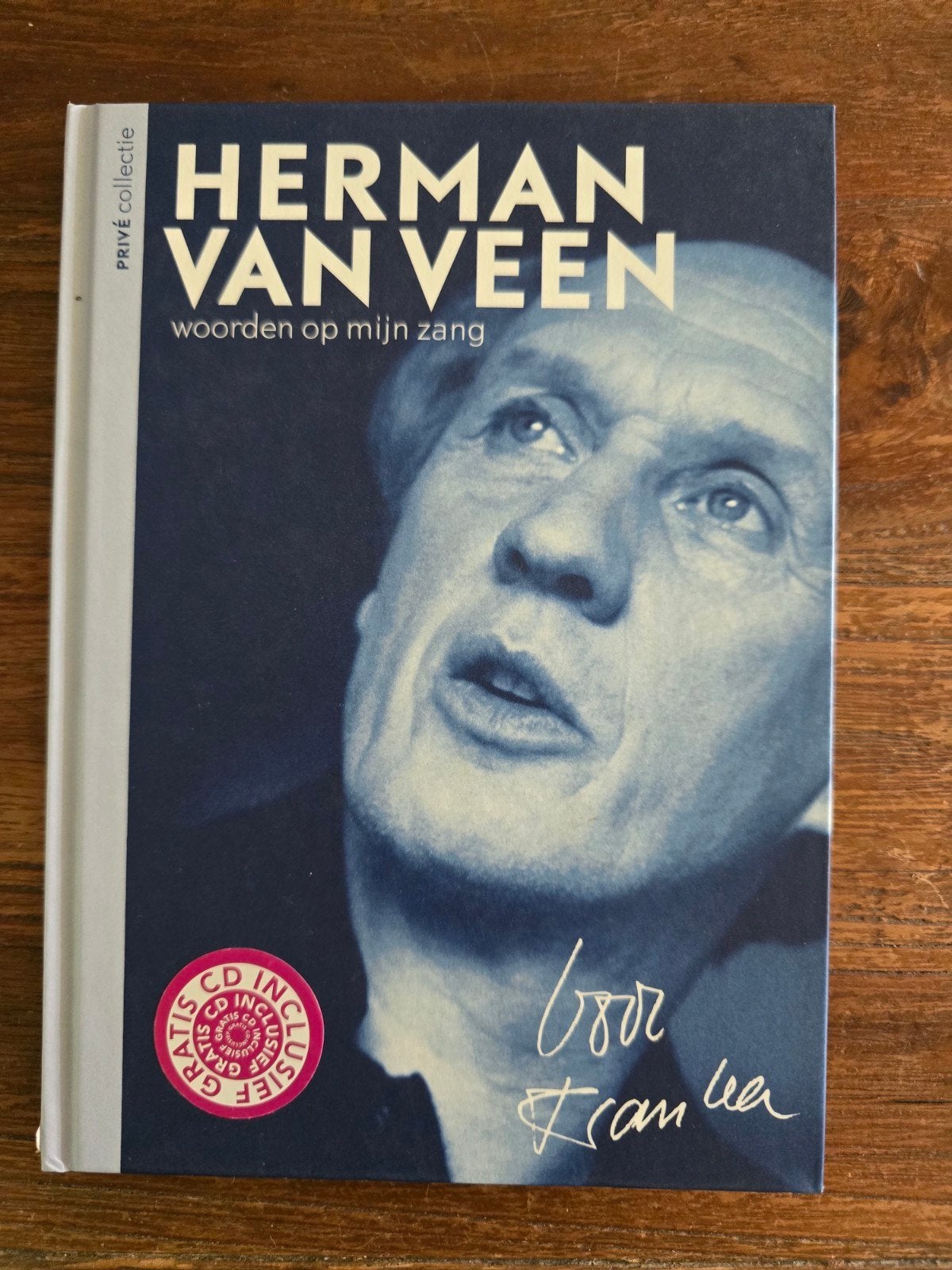 Herman van Veen - Woorden op mijn zang (Gesigneerd), Ophalen of Verzenden, Zo goed als nieuw, Herman van Veen, Nederland