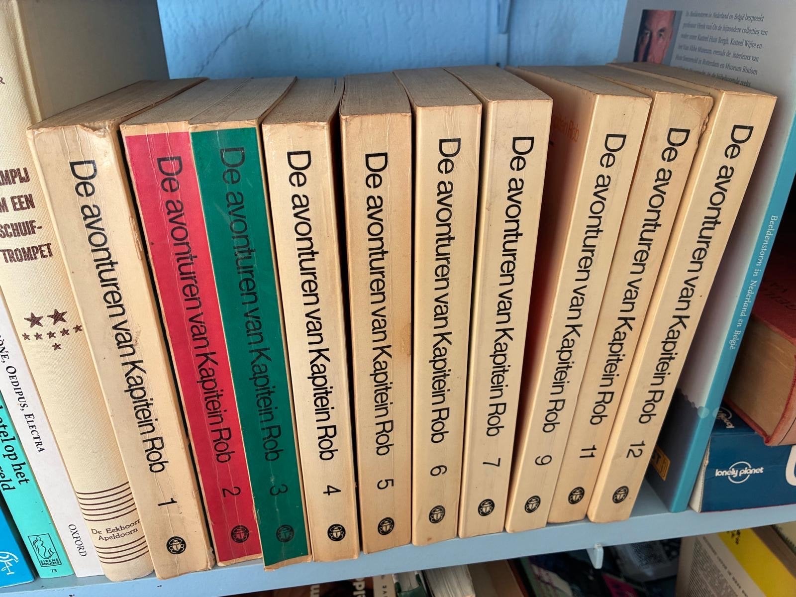 Avonturen Kapitein Rob Boeken - Deel 1 t/m 7, 9, 11, 12, Boeken, Ophalen of Verzenden, Gelezen