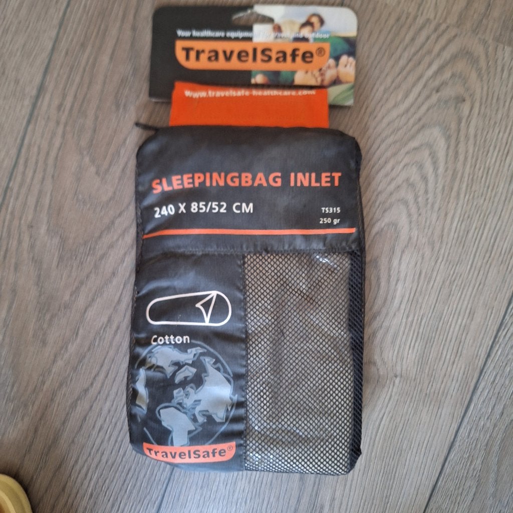 TravelSafe slaapzakinlet katoen 240x85cm, Ophalen of Verzenden, Nieuw