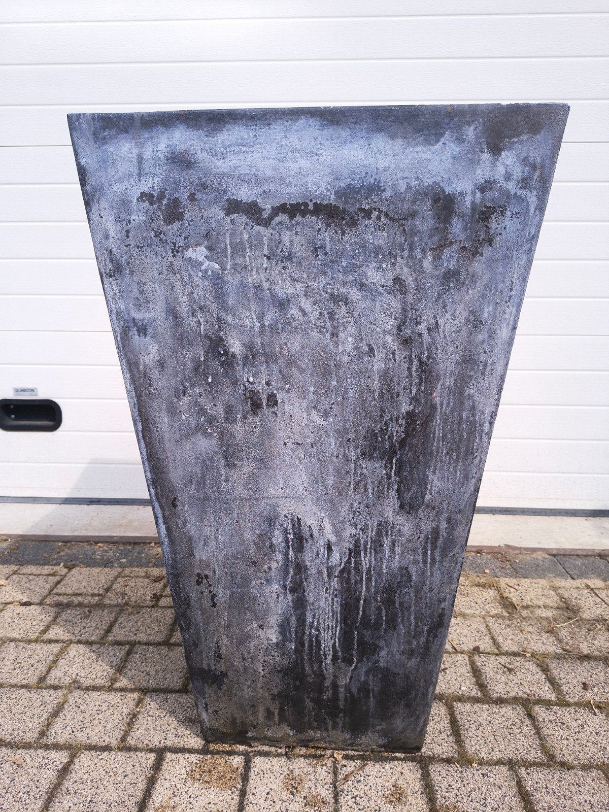 Grote kunstof bloempot, Ophalen, Kunststof, Gebruikt, Vierkant