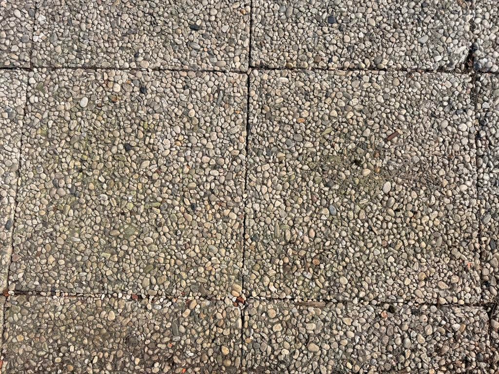 Gratis tuin/schuurtegels, Tuin en Terras, Ophalen, Gebruikt, 10 m² of meer, Beton