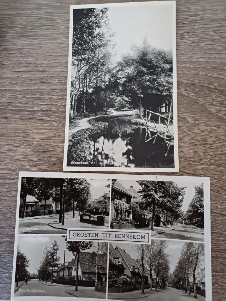 Ansichtkaarten Groeten uit Bennekom 2 x, Ophalen of Verzenden, 1960 tot 1980, Gelderland