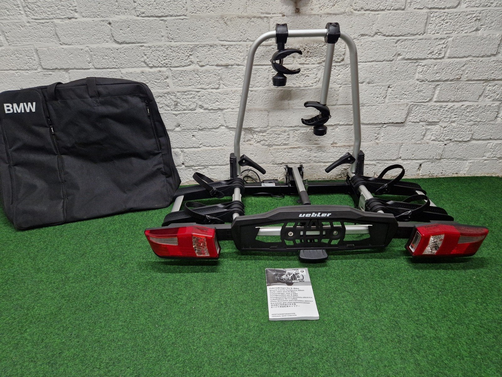 Nette luxe Uebler X21S fietsendrager + Tas GRATIS VERZEND., Auto diversen, Fietsendragers, Zo goed als nieuw, Trekhaakdrager, 2 fietsen