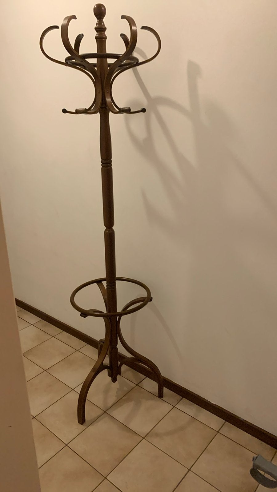 Unieke Thonet stijl staande kapstok, Ophalen, Gebruikt, Staande kapstok, 150 tot 200 cm