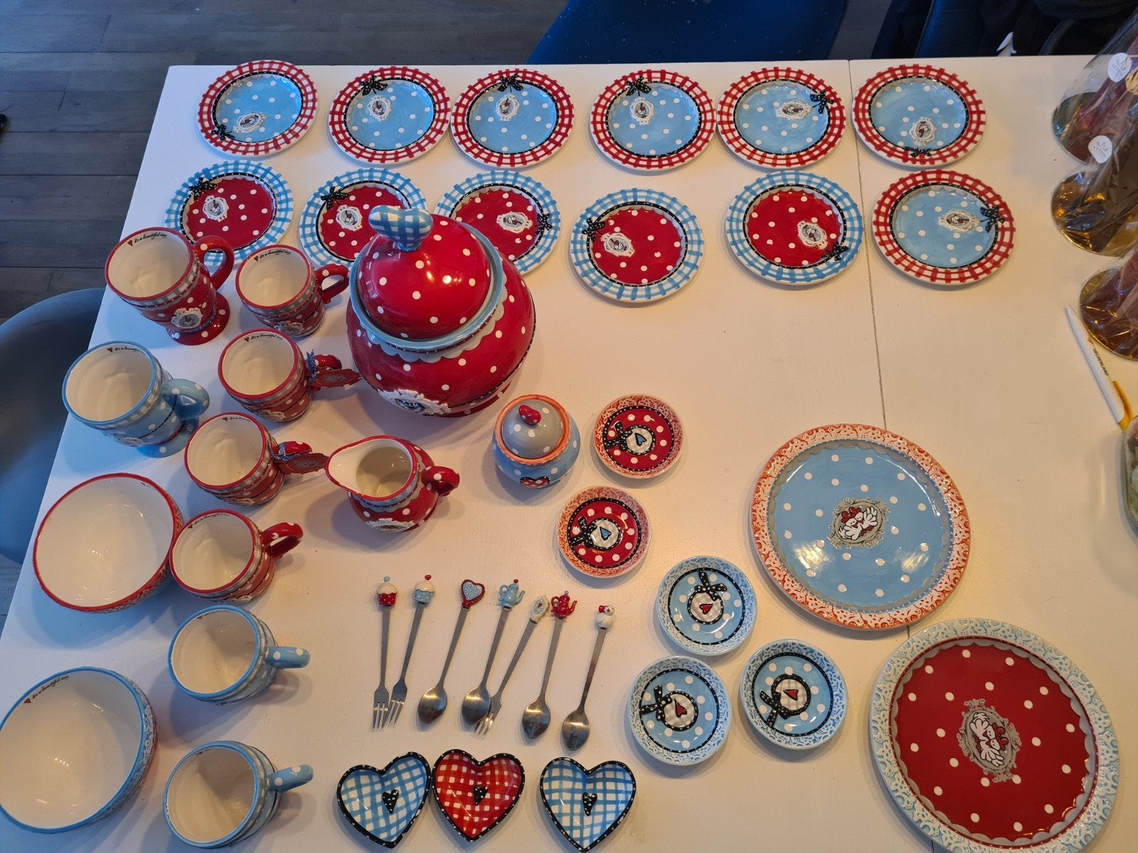 studio koekepeer servies, Ophalen, Porselein, Overige stijlen