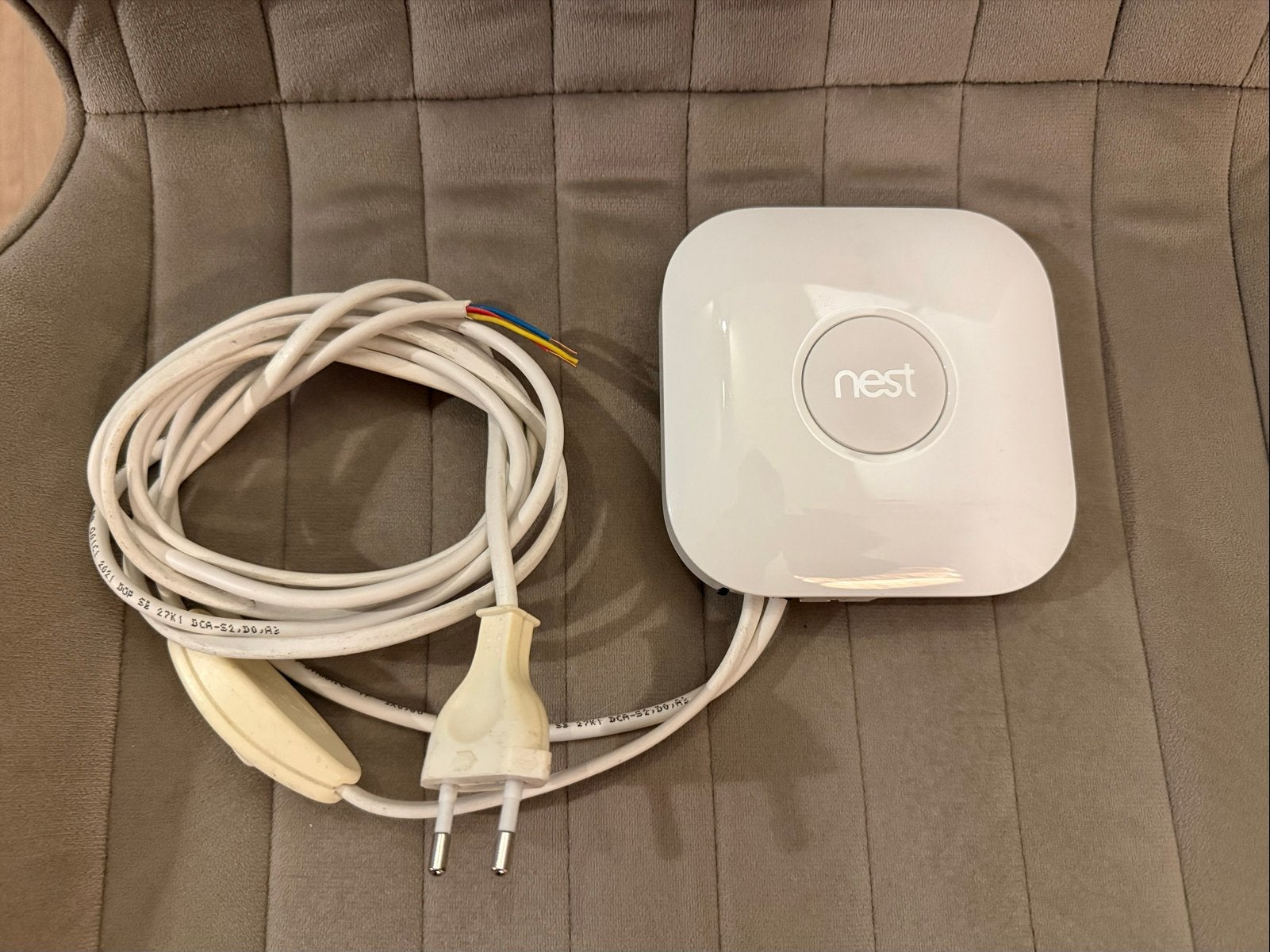 Google Nest Heat Link (3e generatie), Ophalen of Verzenden, Slimme thermostaat, Gebruikt