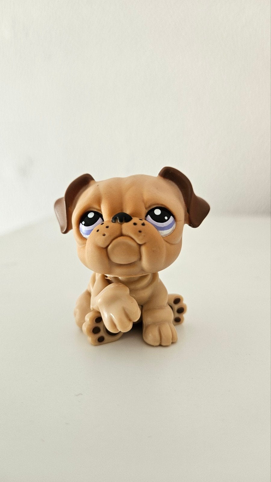 Littlest Pet Shop Bulldog LPS Figuur 1342, Ophalen of Verzenden, Gebruikt