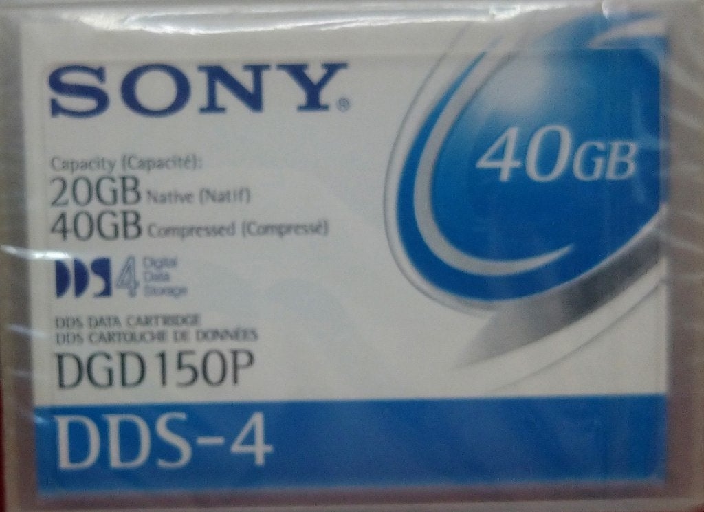Sony 40gb DGD 150P DDS-4 Data Cartridge Nieuwe verpakking *, Ophalen of Verzenden, Nieuw, Overige typen, Sony