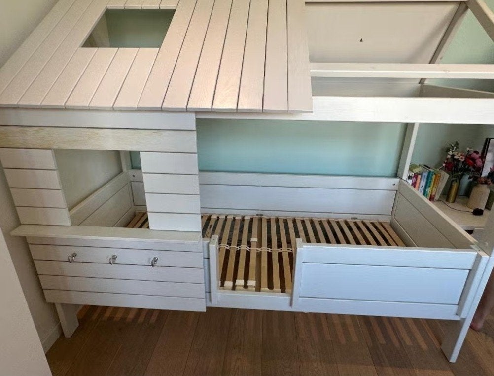 Huisbed / Kinderbed / Hemelbed, Ophalen