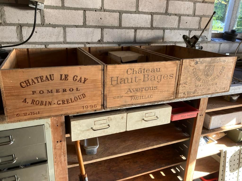 Oude wijnkistjes, Ophalen, Gebruikt, Minder dan 50 cm