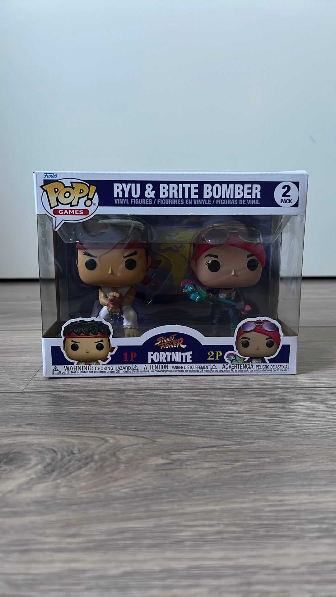 Ryu & brite bomber funko pop 2 pack, Ophalen of Verzenden, Nieuw