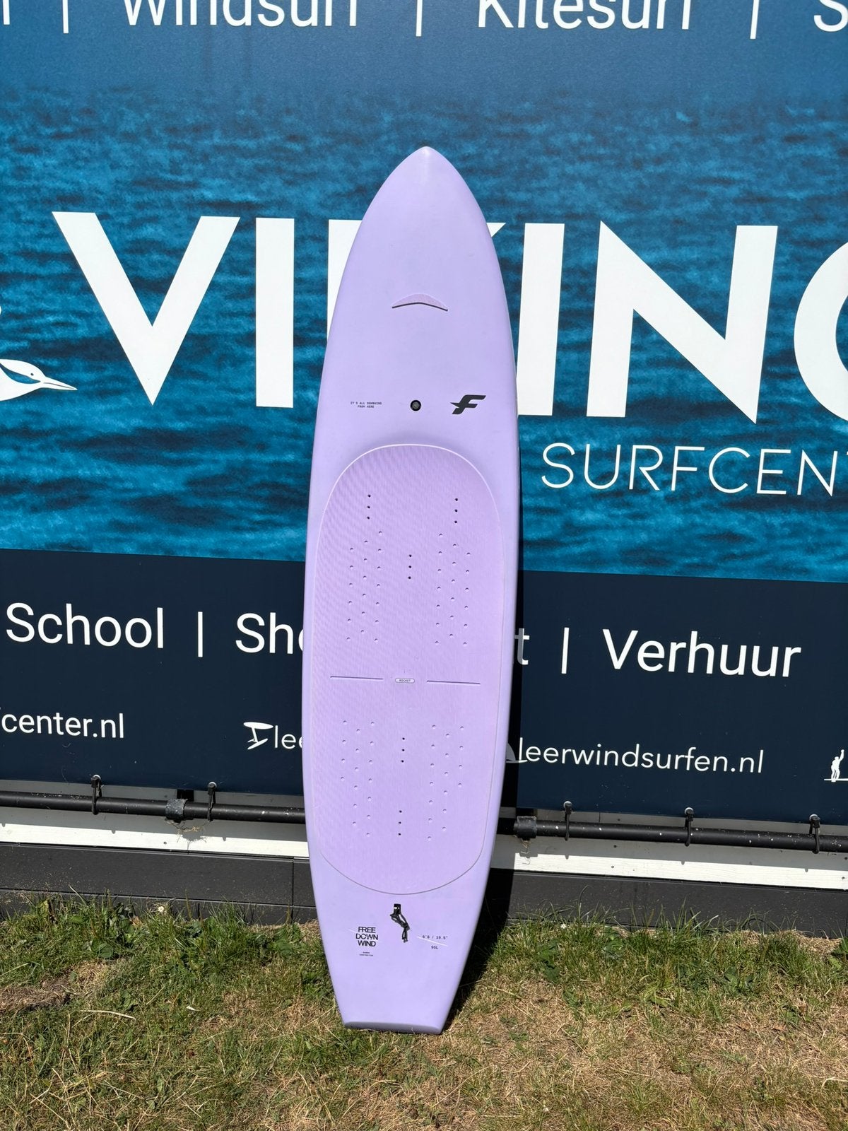 F-one Rocket Free DW 6’8 (95L) midlength ex demo, Ophalen, Zo goed als nieuw, Wingsurf-board