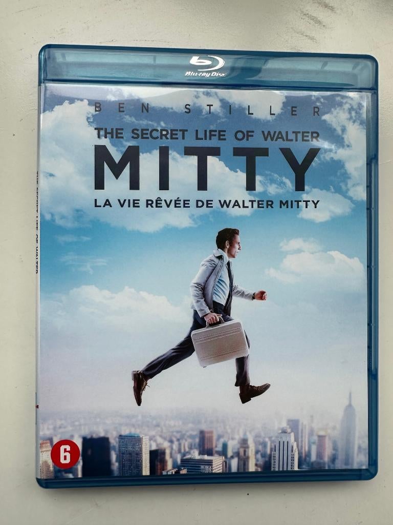 Ben Stiller blue ray - The secret life of Walter Mitty, Cd's en Dvd's, Ophalen of Verzenden, Zo goed als nieuw
