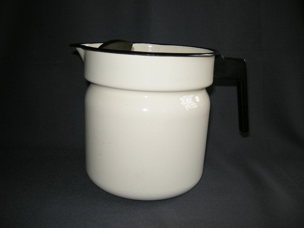emaille melkkoker / aardappelkoker, Antiek en Kunst, Ophalen of Verzenden