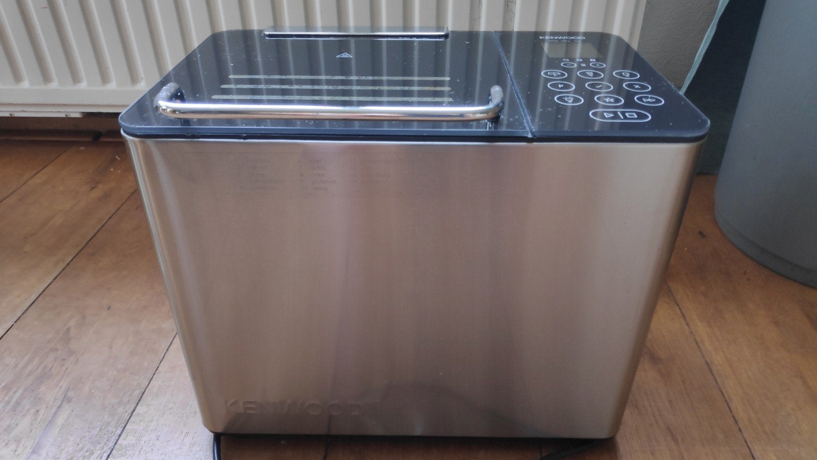 Kenwood broodbakmachine, Kijkvenster, Zo goed als nieuw, 400 tot 800 gram deeg, Ophalen