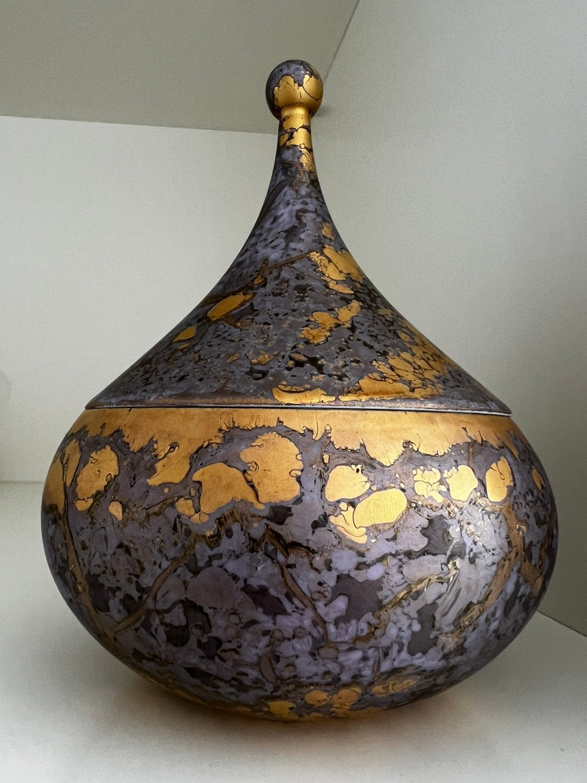 Porselein Bonbonniere Goldfeuer Helmut Drexler Rosenthal, Antiek en Kunst, Ophalen of Verzenden