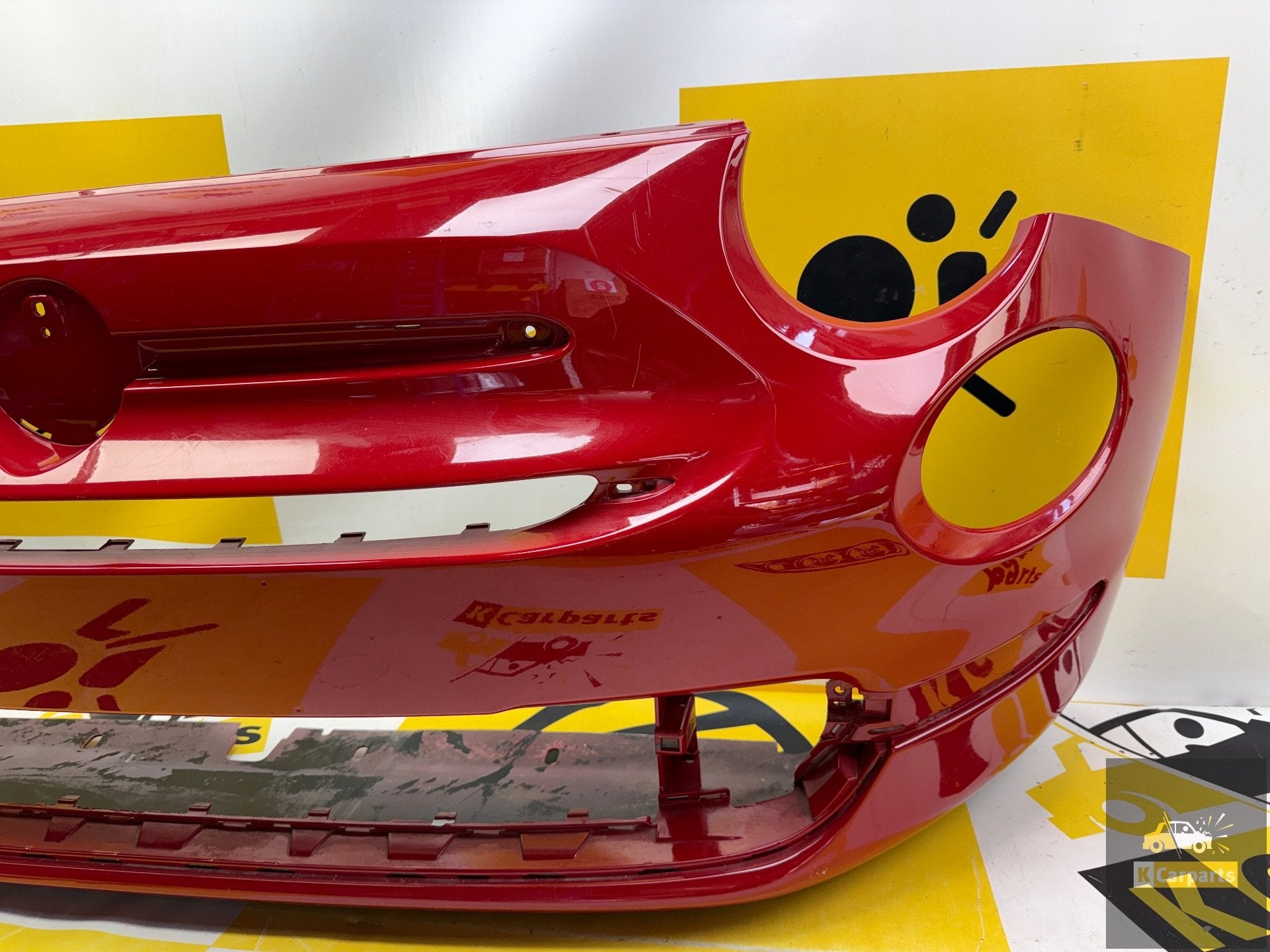 Voorbumper Fiat 500 ORIGINEEL Bumper 735426888, Gebruikt, Voor, Stellantis Europe S.p.A., Ophalen of Verzenden