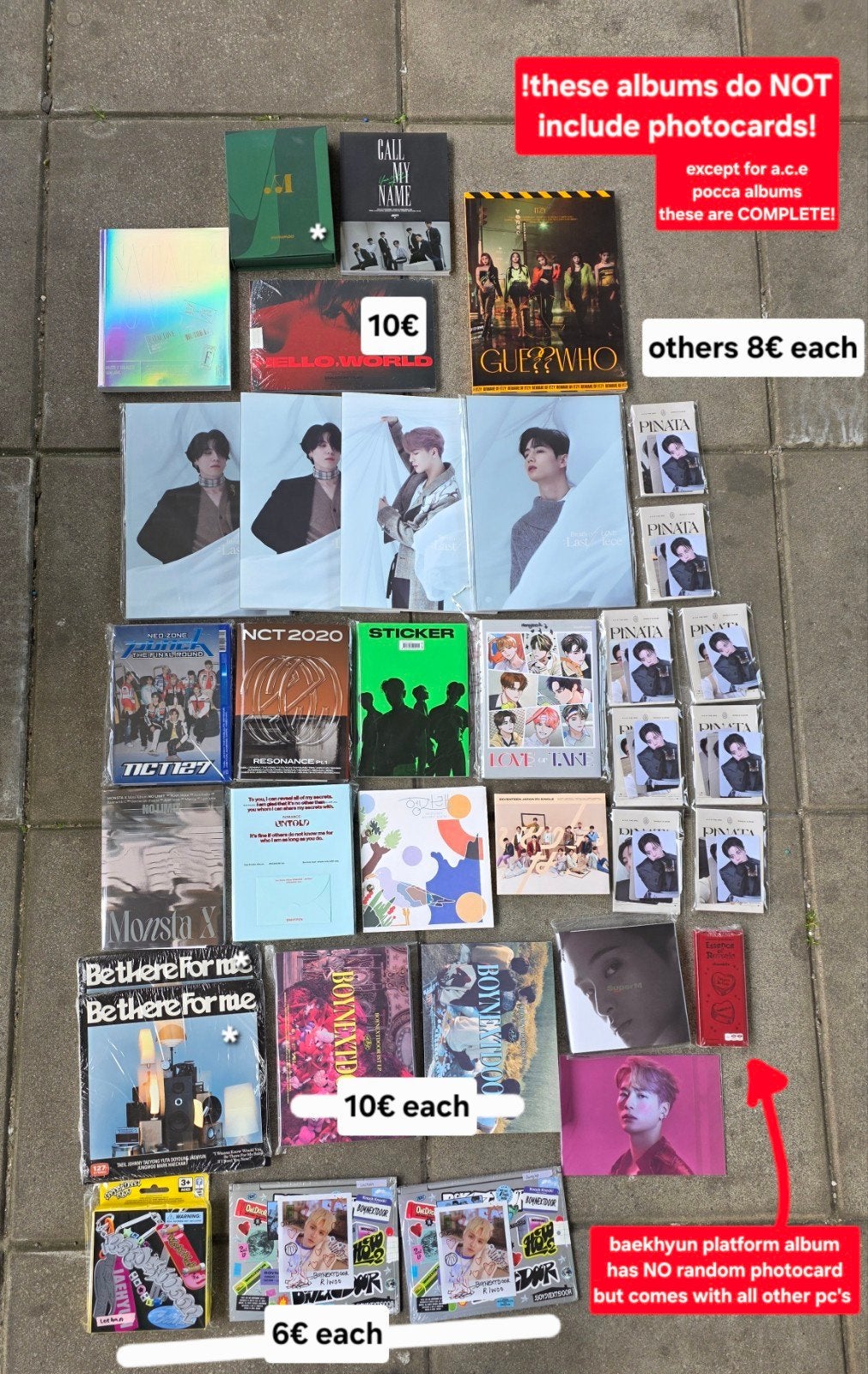 Kpop albums vanaf 6€, Ophalen of Verzenden, Zo goed als nieuw, Album