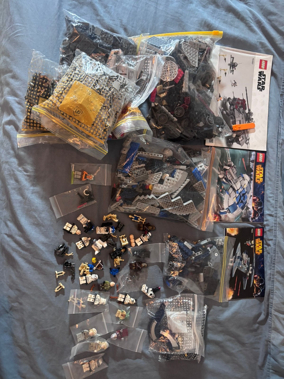 Lego star wars collectie, Ophalen of Verzenden, Gebruikt, Lego, Star Wars