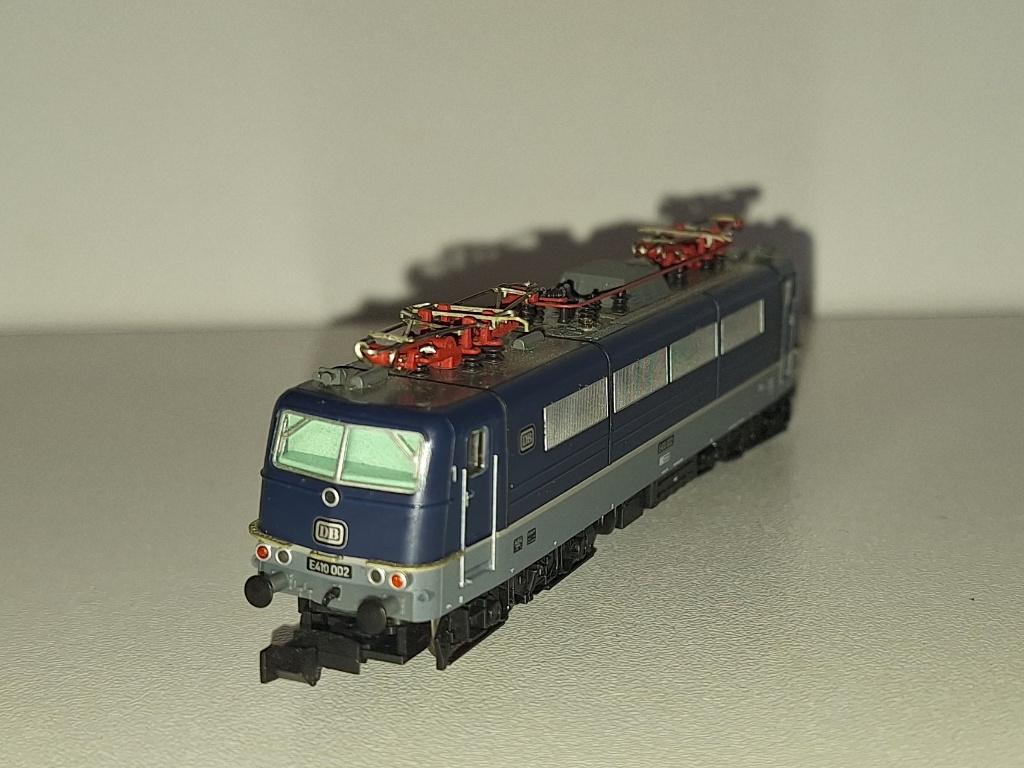 Hobbytrain N 2882 - Digitale e-loc E410 van de DB in ovp, Overige merken, Ophalen of Verzenden, Zo goed als nieuw, Gelijkstroom