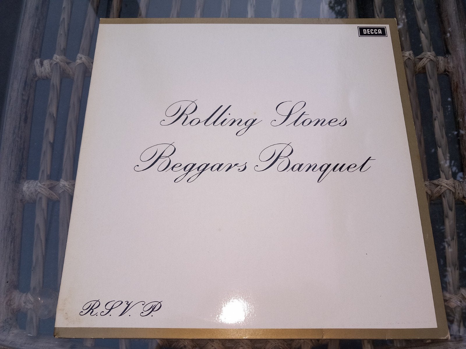 Rolling Stones - Beggars Banquet LP (Decca), LP, Rock, Gebruikt, Ophalen of Verzenden