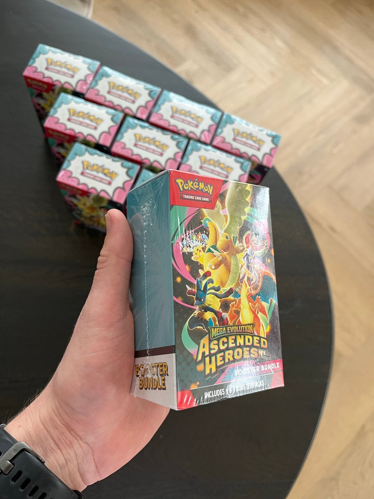 10x Pokémon Mega Evolution Ascended Heroes Booster Bundels, Ophalen of Verzenden, Nieuw, Booster