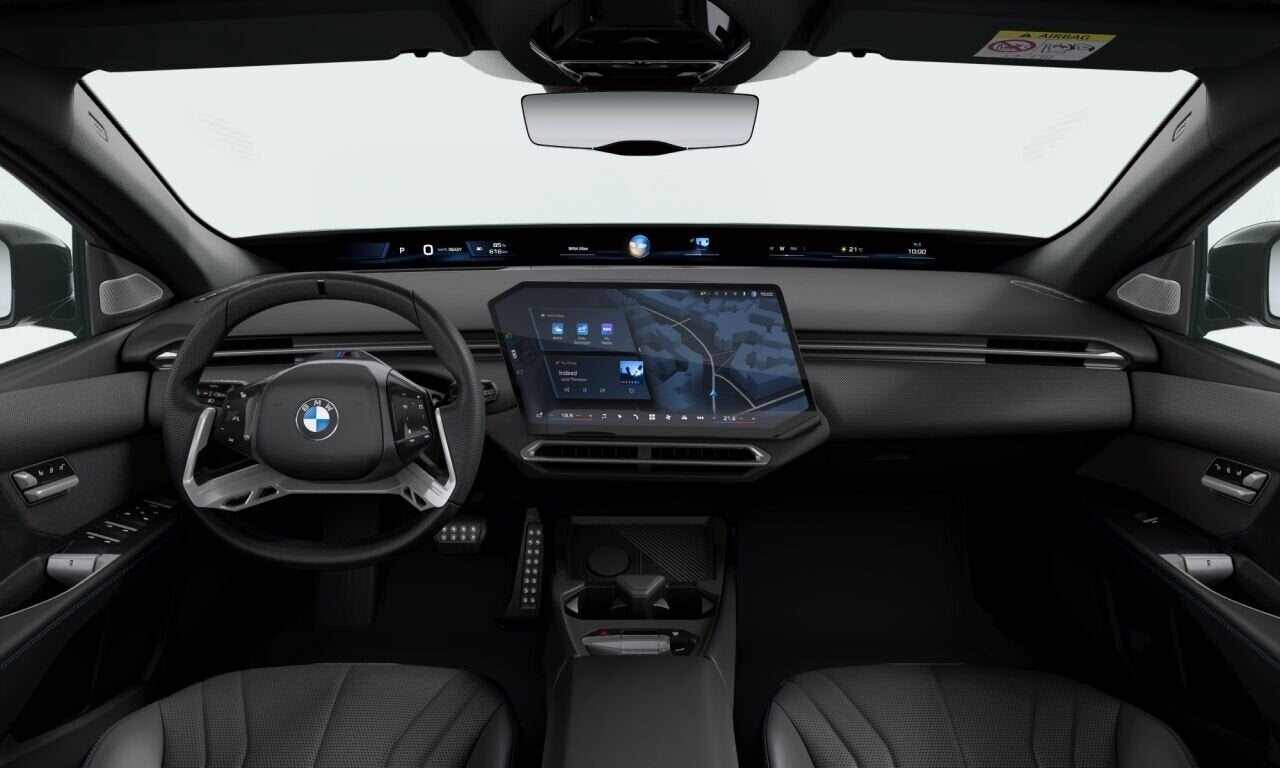 BMW i3 50 xDrive M Sport / Panoramadak / Trekhaak / 3D Head-, Auto's, Automaat, Dealer onderhouden, Zwart, Zwart