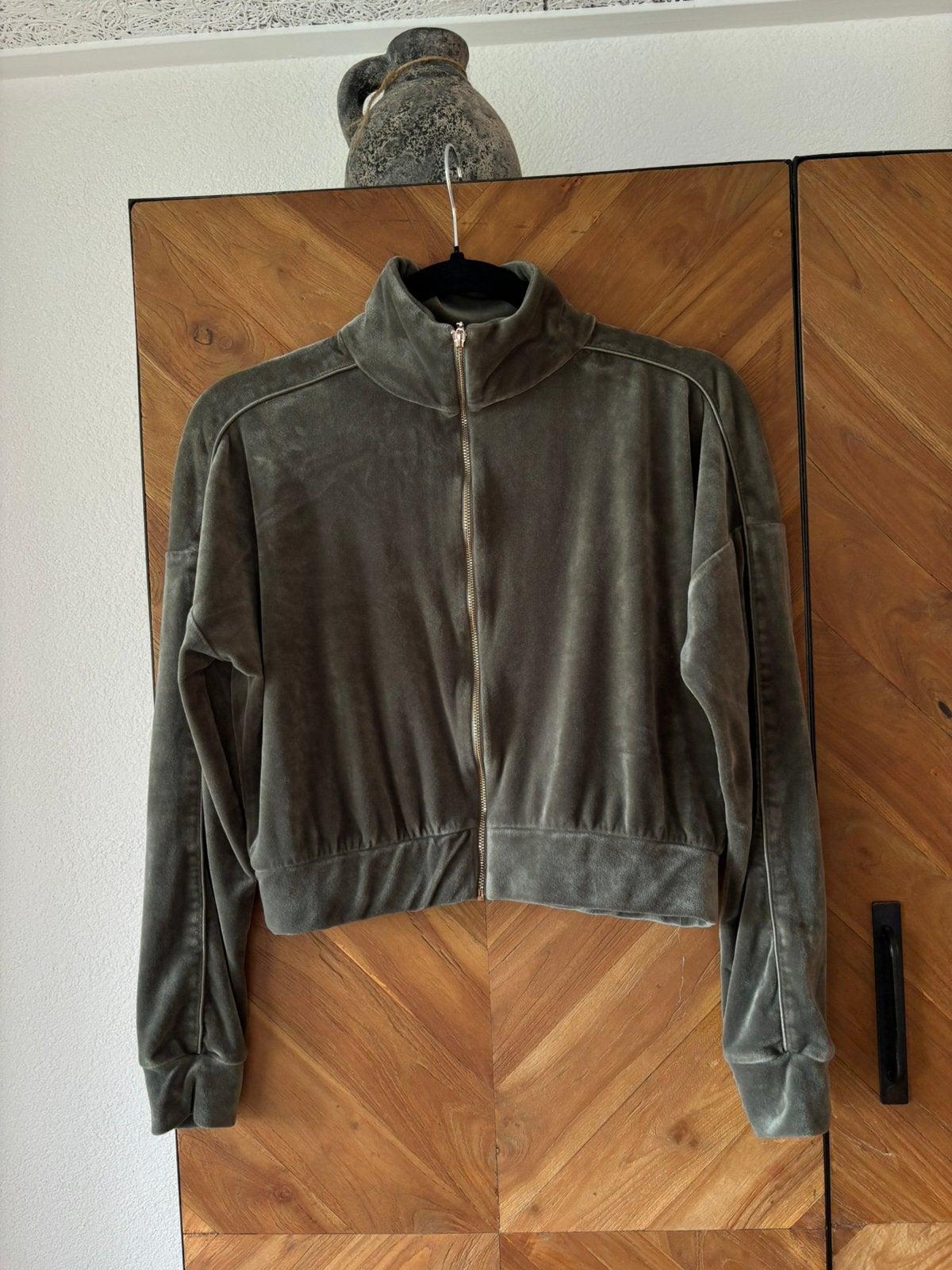 Mooi Velours Vest/Jasje . Maat S, Kleding | Dames, Ophalen of Verzenden, Zo goed als nieuw, Maat 36 (S), Groen