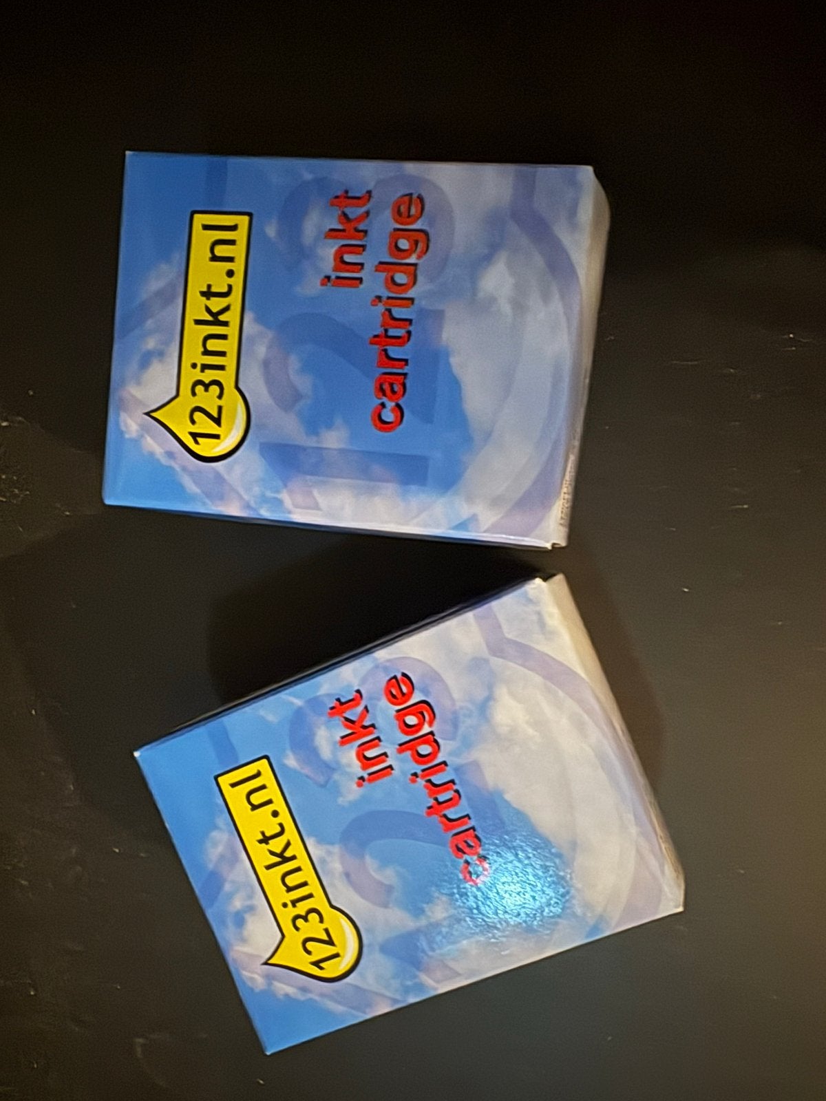 2x 123inkt huismerk HP 62XL (C2P07AE) inktcartridge kleur, Ophalen of Verzenden, Nieuw