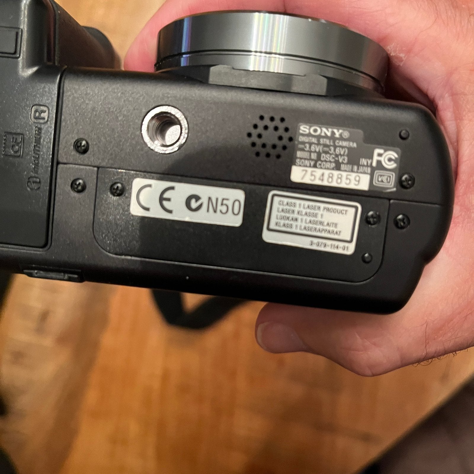 Sony Cyber-shot DSC-V3 Vintage Digicam Set – In Nieuwstaat, Ophalen, Zo goed als nieuw, 8 tot 20x, Sony