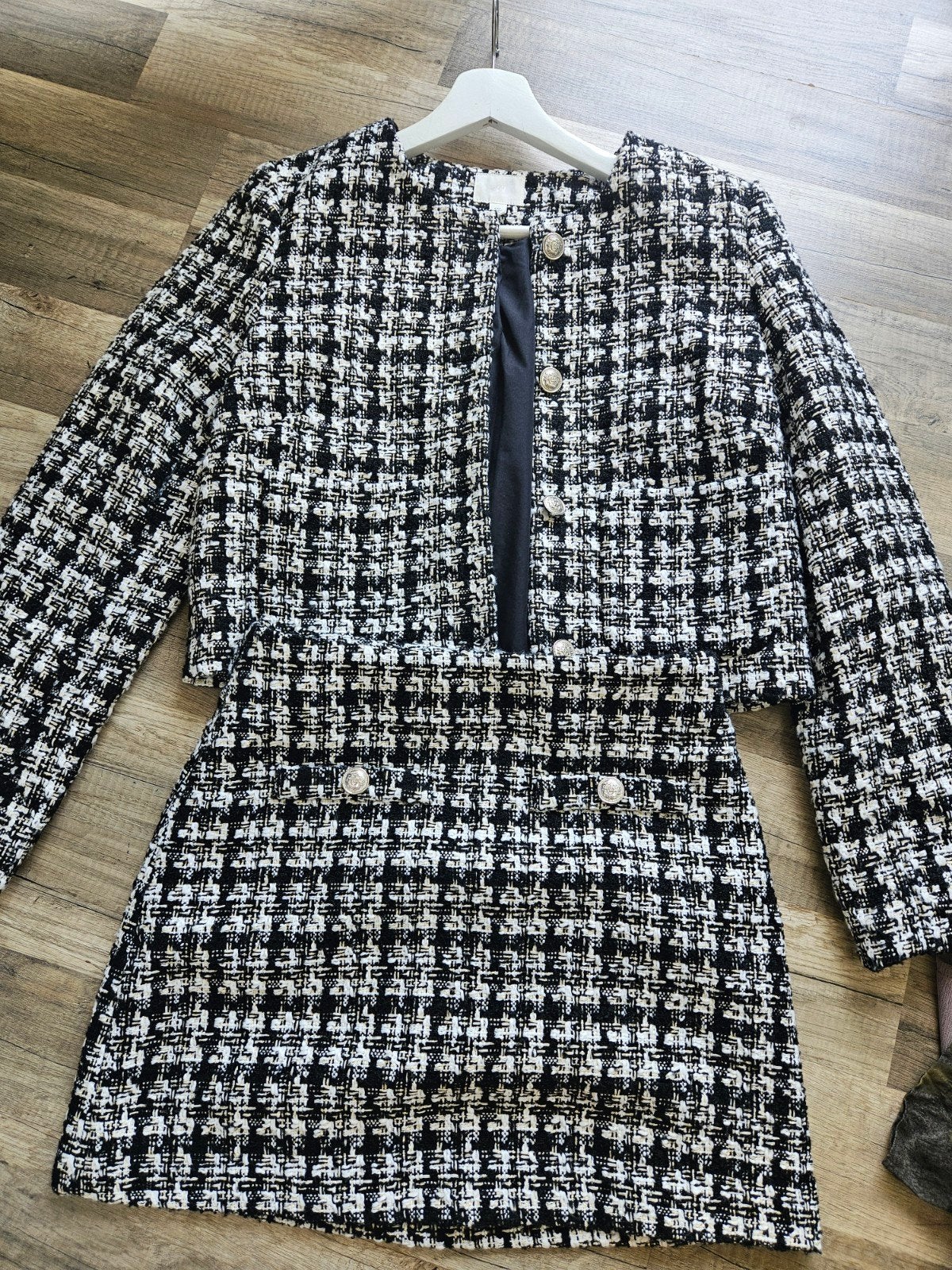 Mantelpakje H&M 36/S, H&M, Zwart, Nieuw, Ophalen of Verzenden