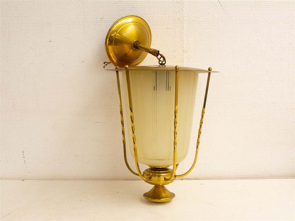 plafondlamp 28917, Ophalen of Verzenden, Gebruikt, Glas
