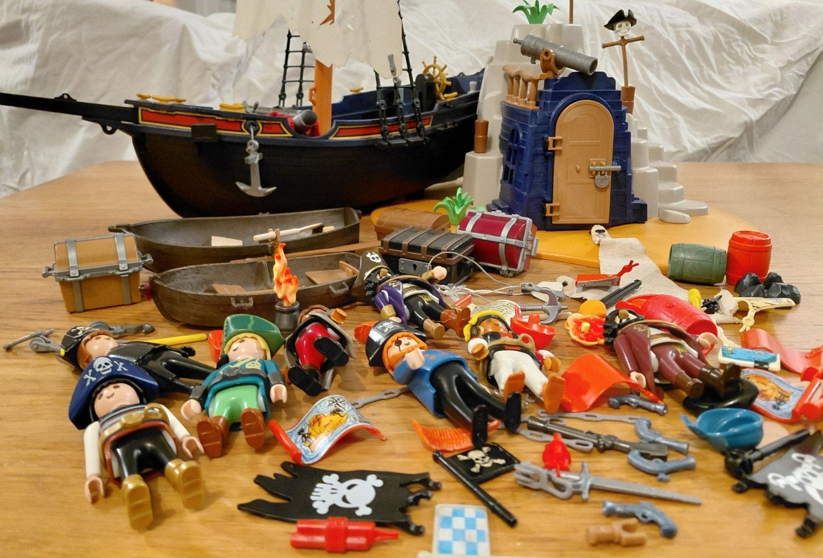 Losse Playmobil Thema Piraten, Ophalen, Gebruikt