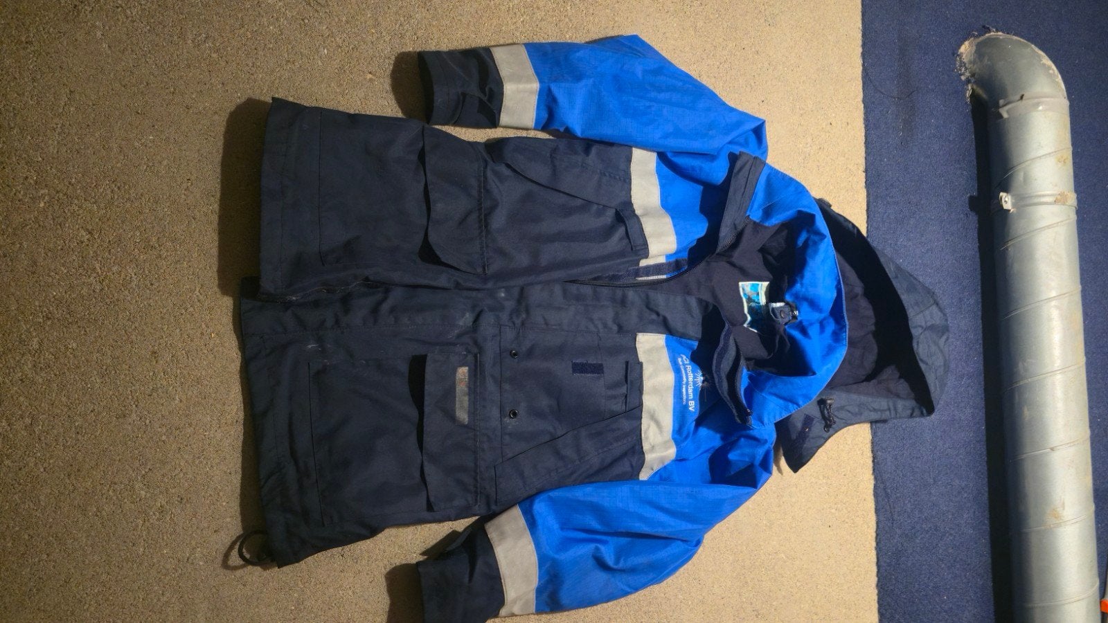 Werkjas Rotterdamse Haven - Maat S, Blauw, Sioen, Ophalen of Verzenden, Gedragen