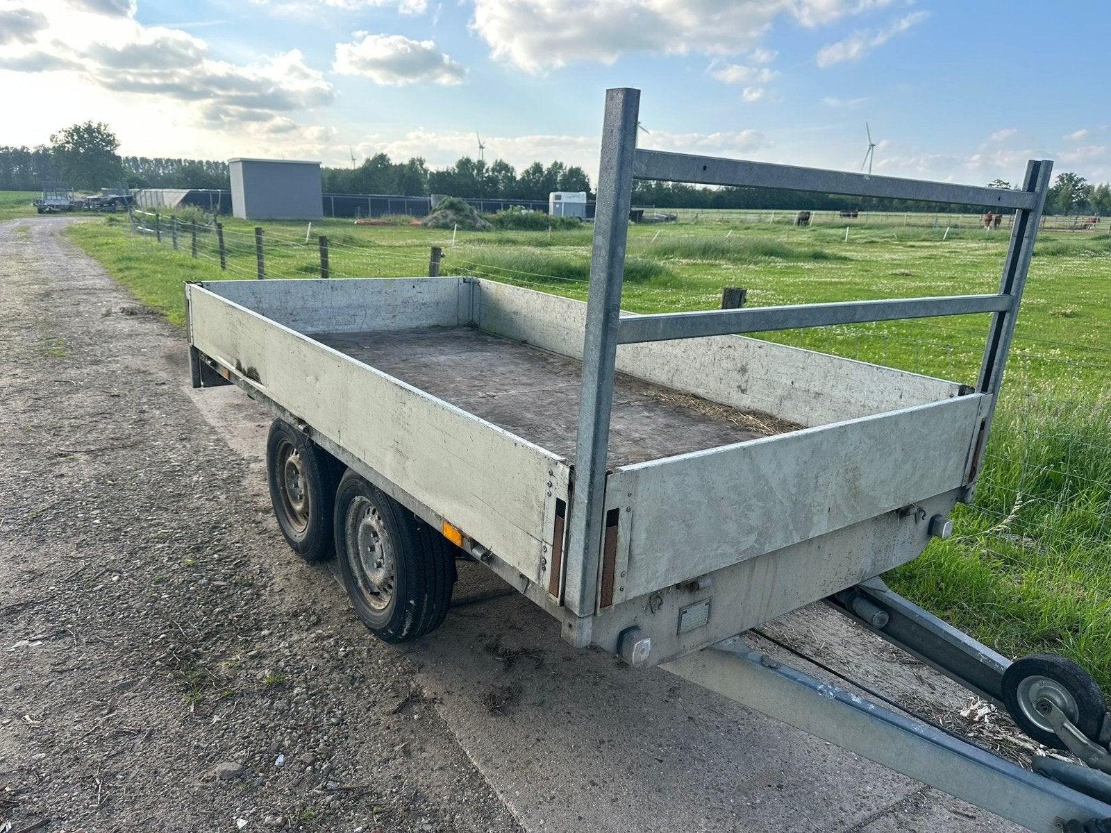 Plateauwagen Bakmaat 300x160, Ophalen of Verzenden, Gebruikt